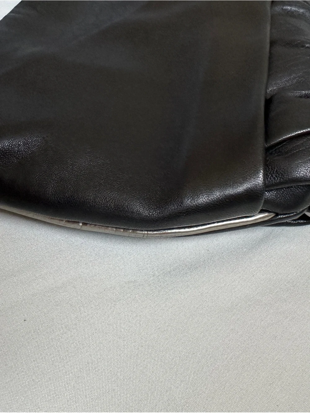Marc by Marc Jacobs Black Leather Shoulder Bag - Remove Strap Converts to Clutch